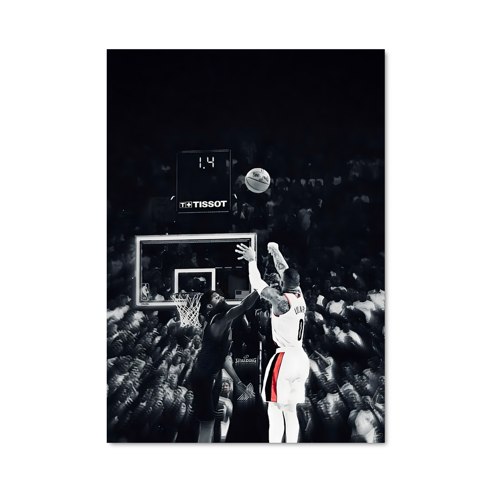 Poster Damian lillard précis – affiche Basketball